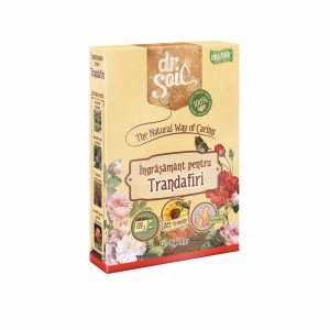 Ingrasamant granulat organic Dr.Soil pentru trandafiri, la cutie de 850gr, pentru uz hobby