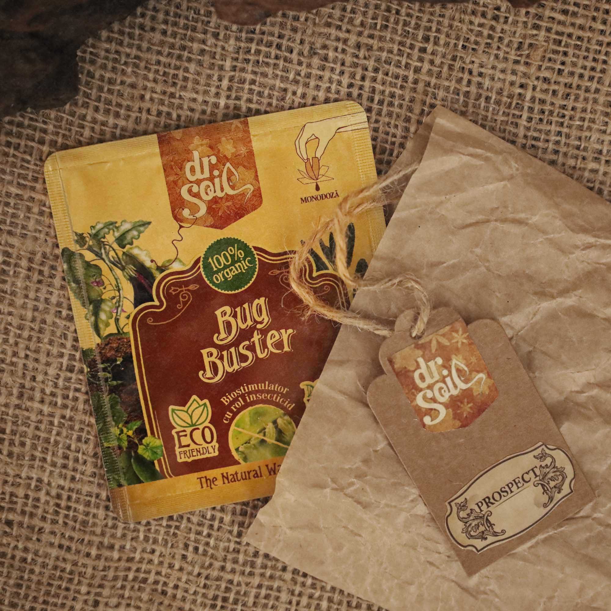 Dr.Soil BUG BUSTER, biostimulator cu rol insecticid, monodoza de 10ml pentru 1L de solutie pentru pulverizat - imagine 6