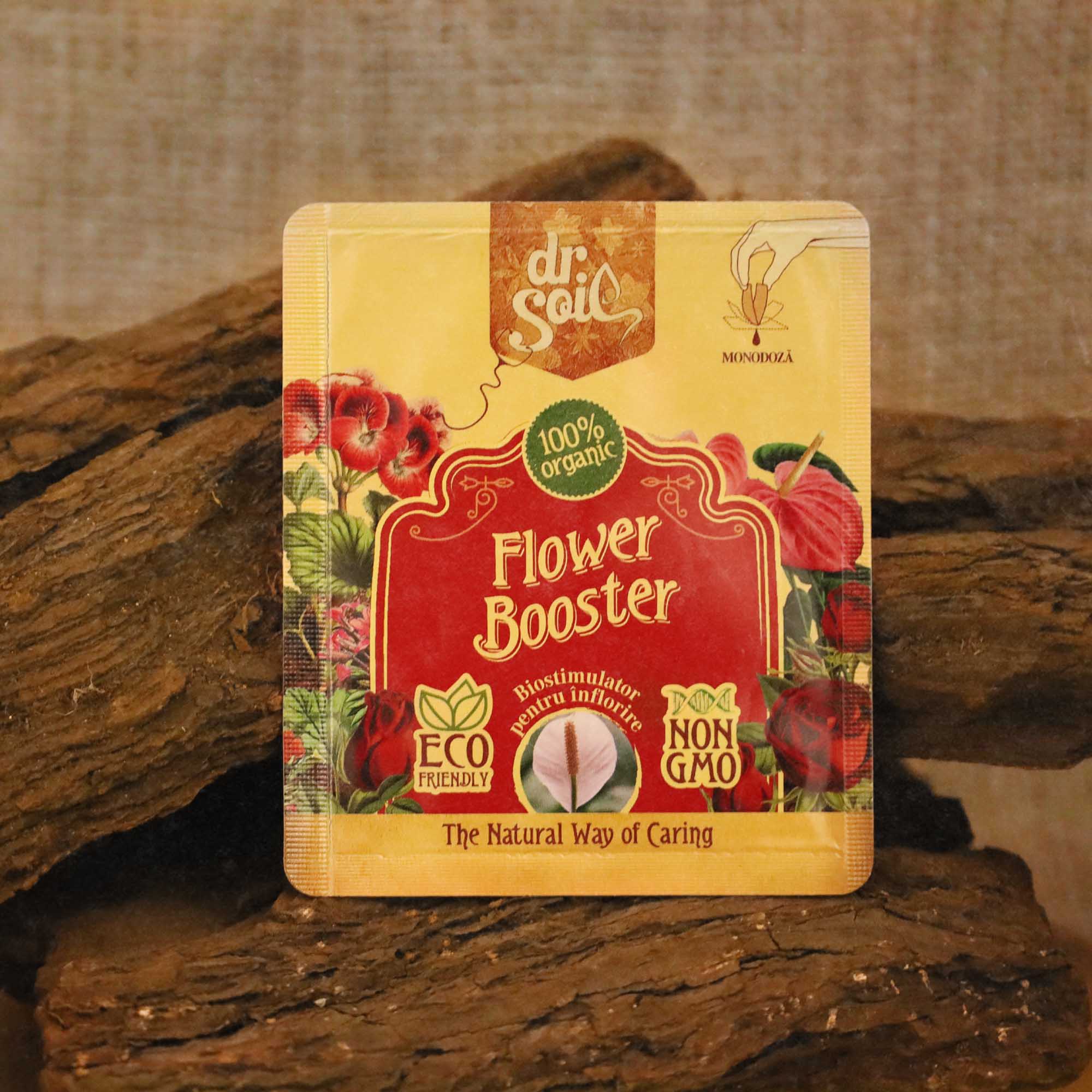 Dr.Soil FLOWER BOOSTER, biostimulator cu rol de stimulare a infloririi, monodoza de 10ml pentru 1L de solutie pentru pulverizat - imagine 5