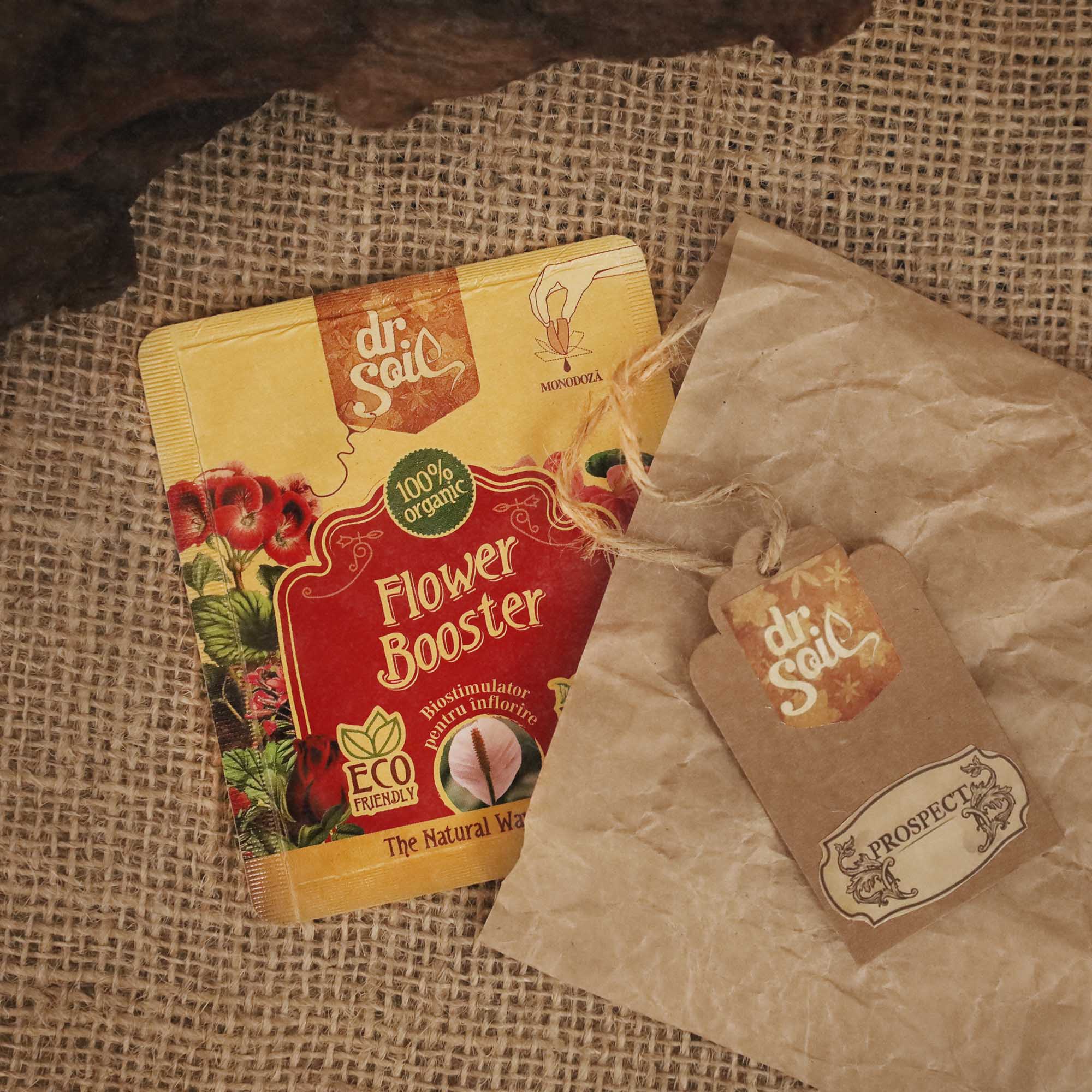 Dr.Soil FLOWER BOOSTER, biostimulator cu rol de stimulare a infloririi, monodoza de 10ml pentru 1L de solutie pentru pulverizat - imagine 6