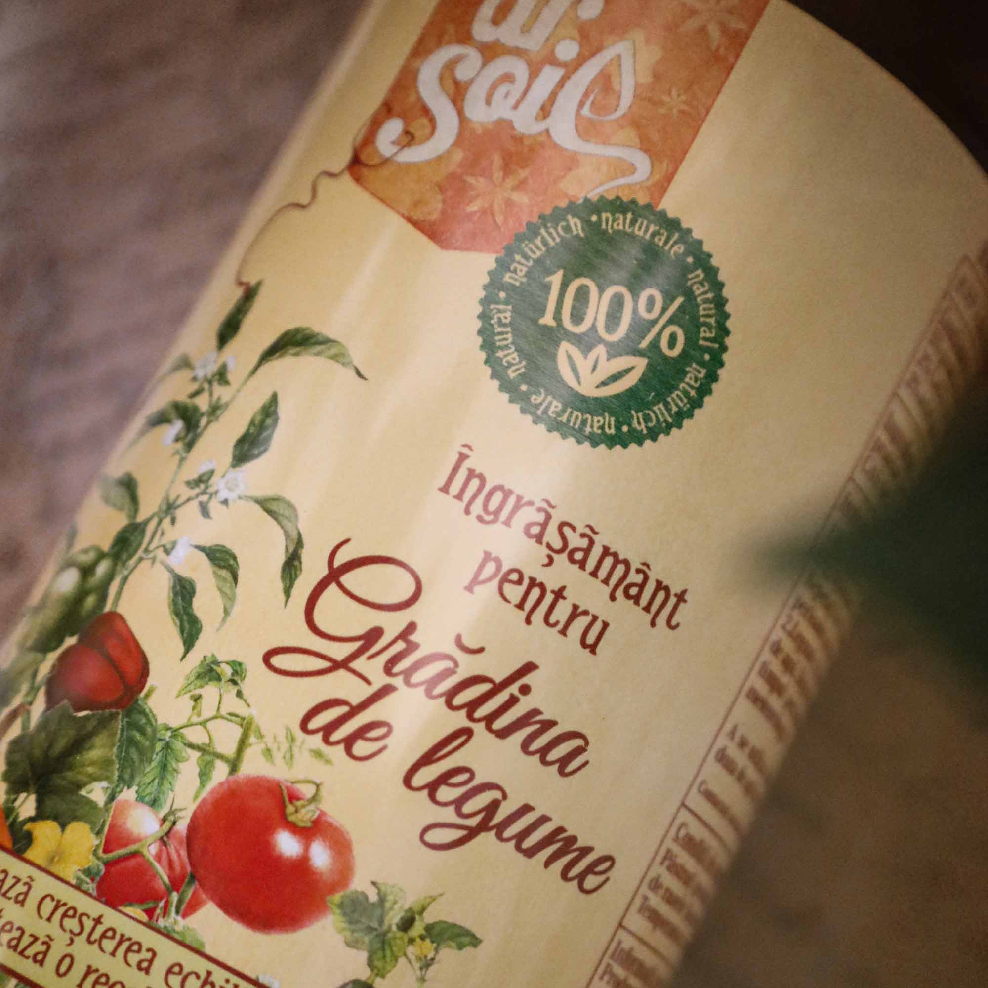 Dr.Soil Ingrasamant organic lichid pentru gradina de legume 1litru - imagine 5