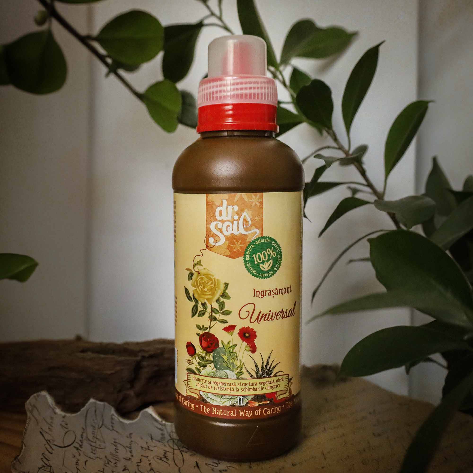 Dr.Soil Ingrasamant organic lichid universal 1litru - imagine 3