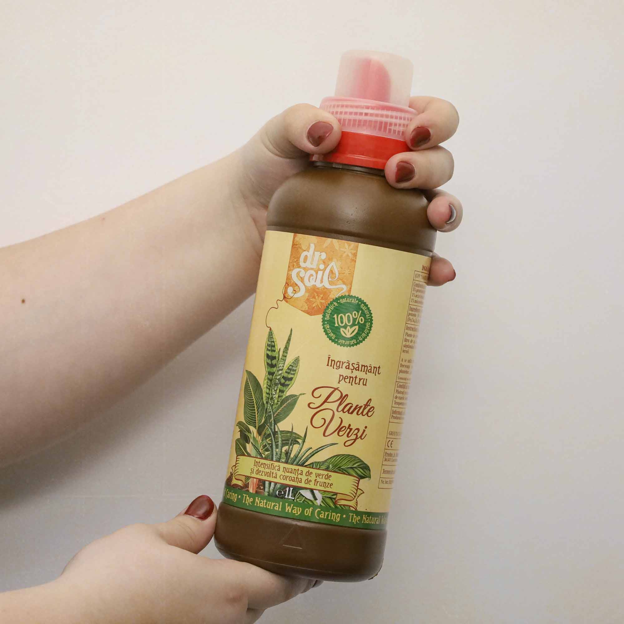 Dr.Soil Ingrasamant organic lichid pentru plante verzi 1 Litru - imagine 2