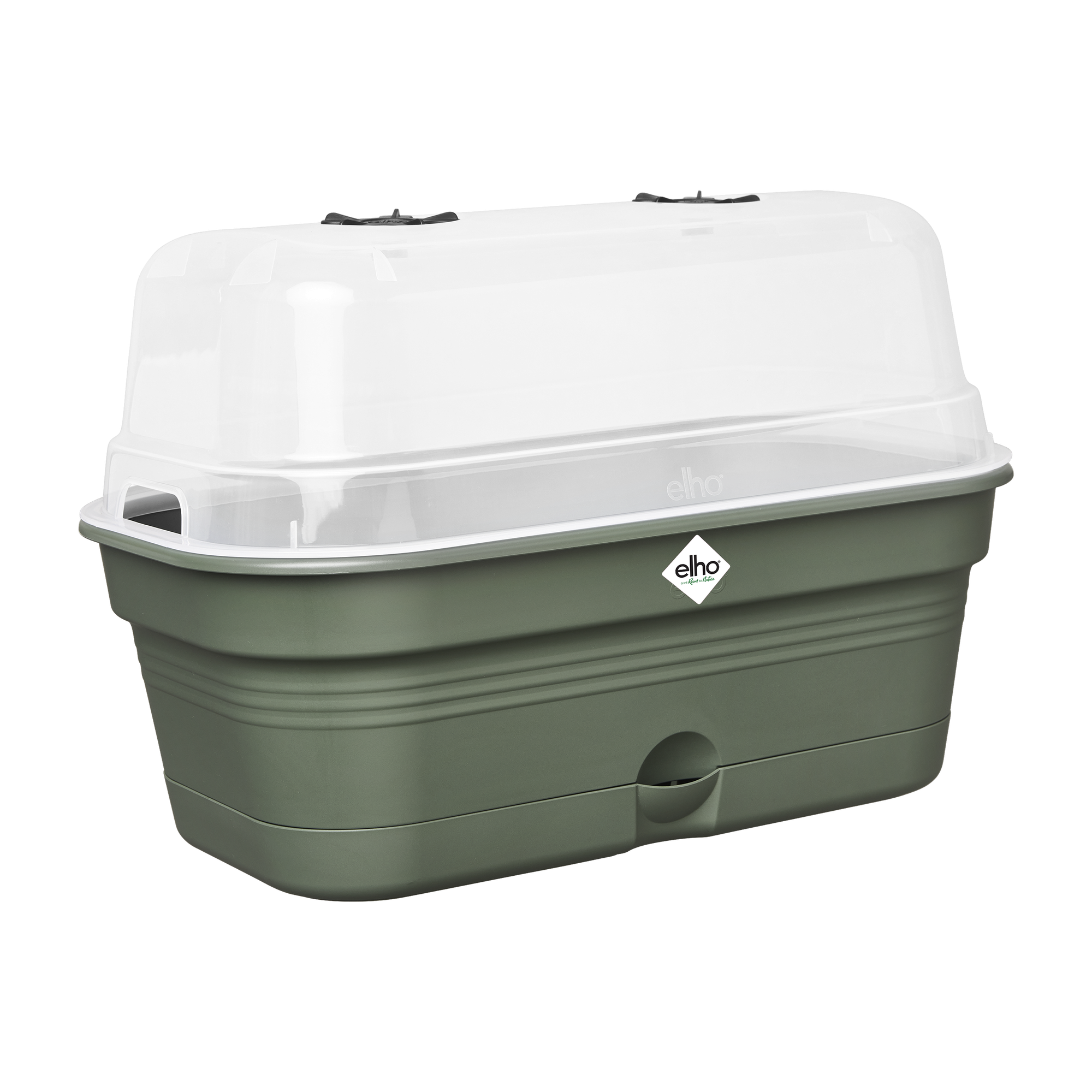 Set tavita productie si propagator green basics grow tray allin1 32cm, culoare leaf green