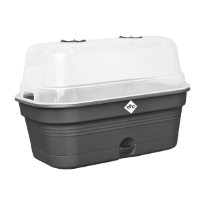 Set tavita productie si propagator green basics grow tray allin1 32cm, culoare living black