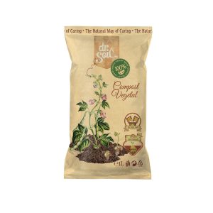 Compost vegetal Dr.Soil pentru imbogatirea solurilor saracite de nutrienti la punga de 1L