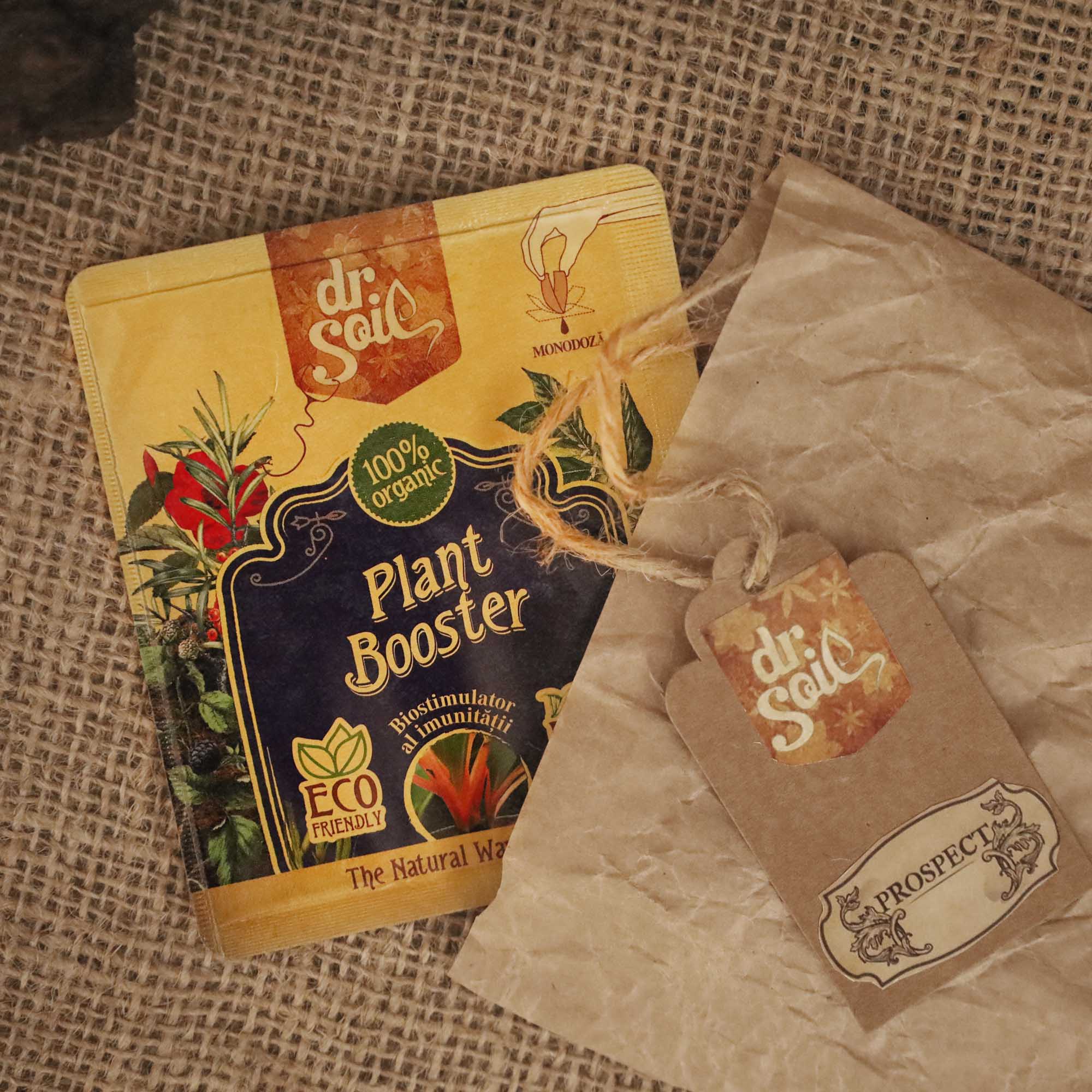 Dr.Soil PLANT BOOSTER, biostimulator cu rol de intarire a imunitatii plantei, monodoza de 10ml pentru 1L de solutie pentru pulverizat - imagine 6