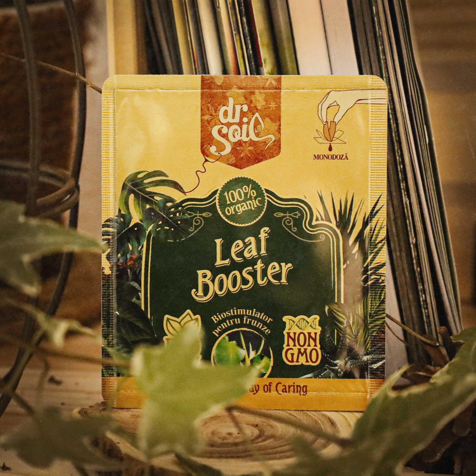 Dr.Soil LEAF BOOSTER, biostimulator cu rol de regenerare a frunzelor, monodoza de 10ml pentru 1L de solutie pentru pulverizat - imagine 4