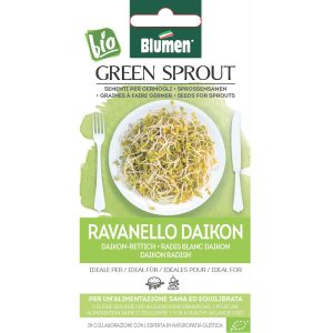 Seminte de germeni BLUMEN BIO Ravanello Daikon - Ridiche Daikon