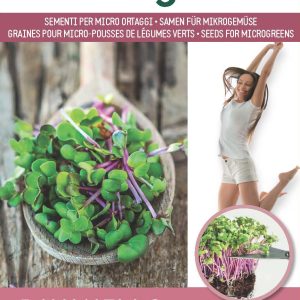 Seminte de microgreen BLUMEN BIO Ravanello China Rose - Ridiche Rose