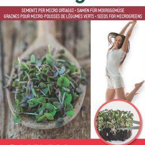 Seminte de microgreen BLUMEN BIO Basilico Rosso - Busuioc rosu